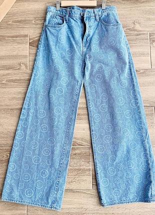 Джинси baggy wide leg на зріст 140-146  джинси на 10 років баггі