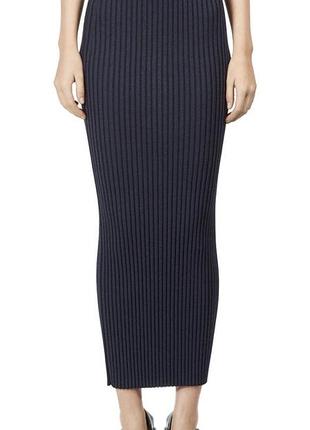 Юбка спідниця довга в рубчик h&m