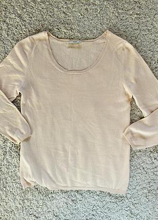 Кашемировый  свитер итальянский бренд prada оригинал кашемир с шелком размер s,xs указан размер 40