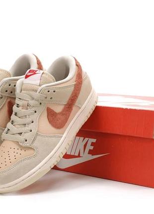 Nike dunk low terry swoosh арт 14410