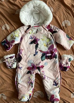 Комбінезон теплий демі ted baker на 3-6 міс