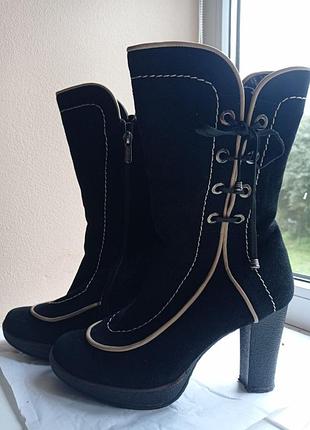 Зимние ботиночки итальянский производитель 38.5 -37 г