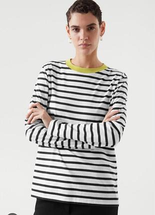 Полосатый лонг от скандинавского бренда cos xs