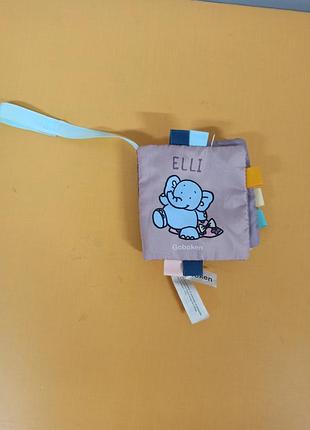 Мягкая книжечка шуршалка для малышей