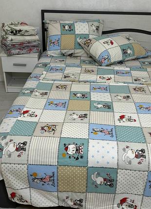 Байка, комплект постельного белья, все размеры, индивидуальный пошив