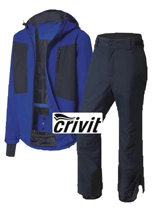 Мужской лыжный костюм crivit чоловічій гірськолижний костюм термо куртка термо штани crivit l xl