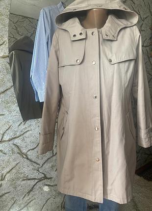 Тренч плащ утеплений