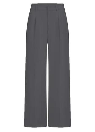 Сірі штани прямого крою