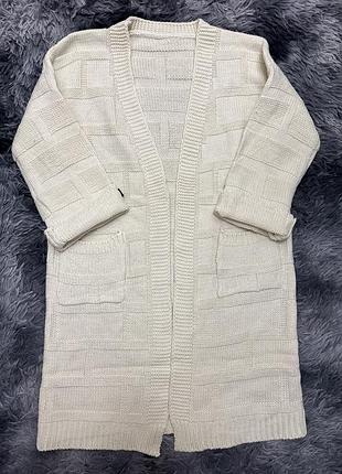 Молочний кардиган 😍