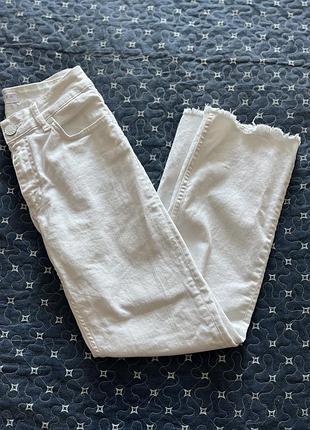 Білі джинси sandro прямого крою