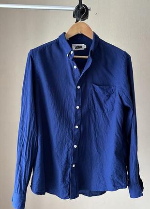 Сорочка чоловіча jacamo синя , розмір l