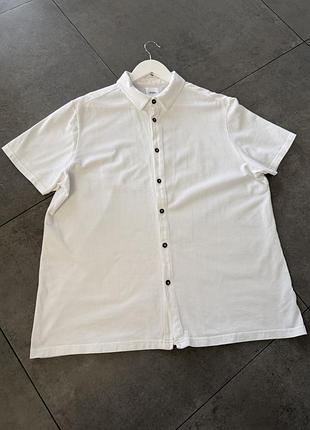 Сорочка поло біла чоловіча burton menswear xl