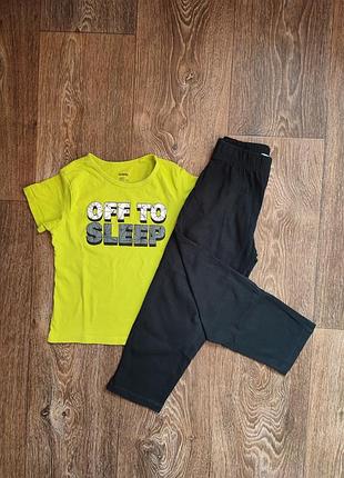 Пижама детская с надписью
