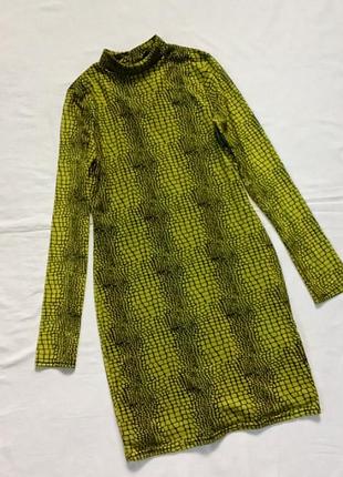 Платье в принт