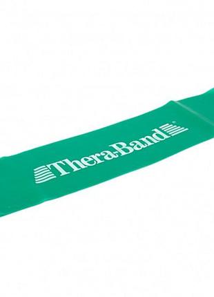 Эластичная лента для фитнеса bodhi зелёная 30.5x7.6 см
