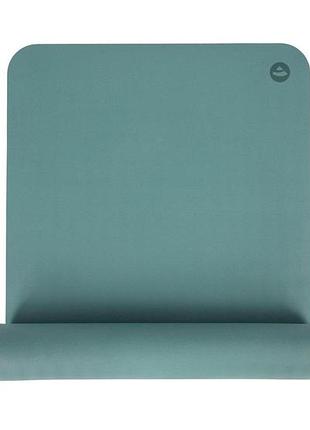 Коврик для фитнеса bodhi ecopro, цвет арктический синий, размер 200x60x0.4 см