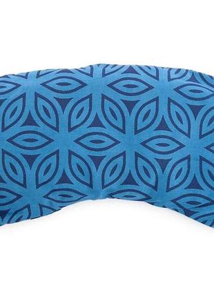 Синя подушка для очей bodhi з лавандою 23х11 см для релаксації.