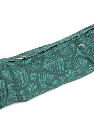 Чехол-сумка для фитнеса maharaja bodhi 70 см хлопковый, темно-зеленый.