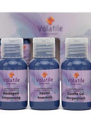 Подарочный мини-набор ароматических масел для тела various volatile 5x30 мл для релаксации и отдыха.