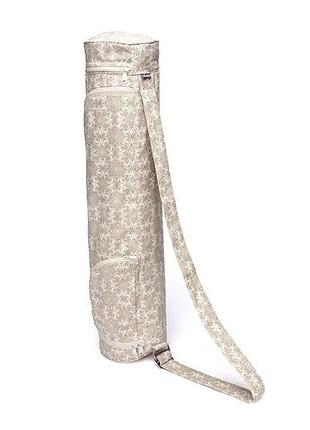 Сумка для фітнесу з колекції maharaja bodhi asana bag cotton, 70 см, екрю.