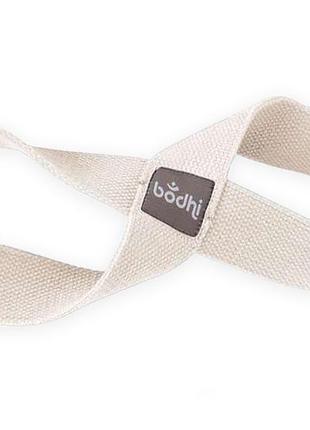 Петлевой ремень для фитнеса bodhi ananta xl 58 см, цвет экрю.