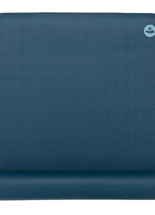 Коврик для фитнеса bodhi ecopro, синий, 185x60x0.4 см