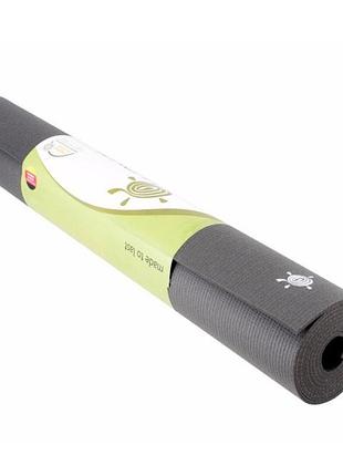 Спортивный коврик kurma black grip 200×100×0.65 см – премиум качество, увеличенный размер. германия.