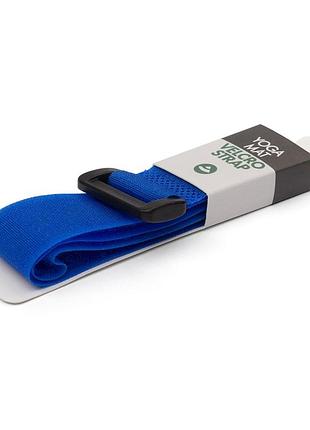 Синяя лента для переноски спортивного мата от bodhi.