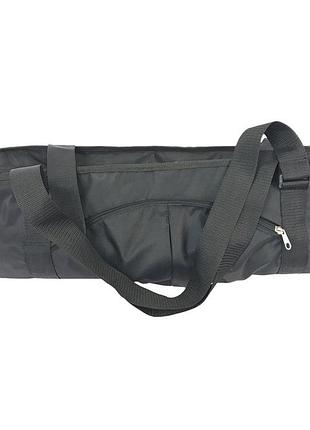 Чехол-сумка джилли для спортивного коврика, цвет черный, rao 65x30 см.