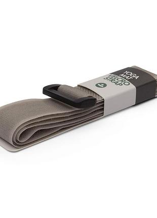 Серая лента для переноски фитнес-мата xl bodhi.