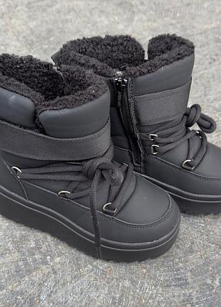 Зимние ботинки на девочку