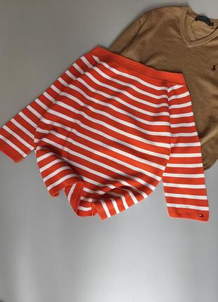 Tommy hilfiger джемпер тельняшка у смужку
