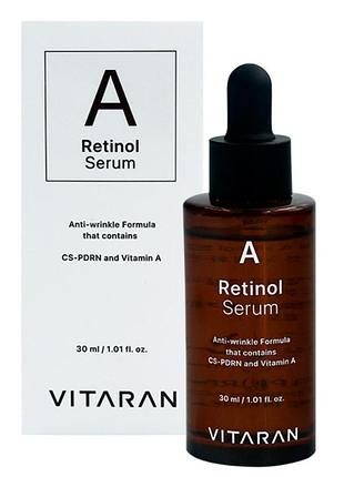 Vitaran retinol serum a – профессиональная сыворотка для обновления кожи