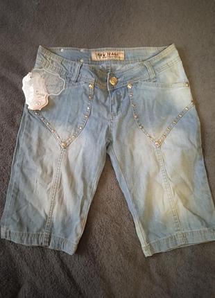 Жіночі джинсові шорти нові new jeans