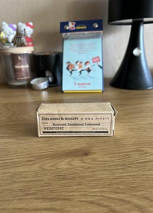Rosewood & sandalwood, сedarwood zielinski & rozen
