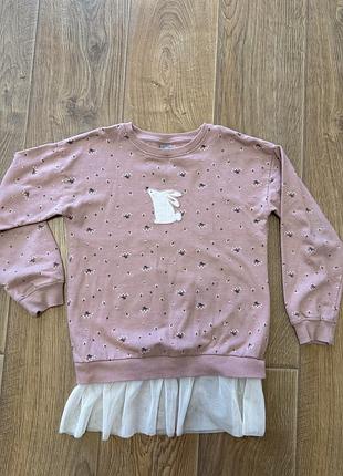 Тепла кофта/тунічка 134р