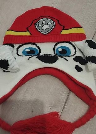 Детская шапка щенячий патруль