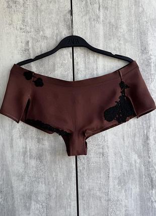 Шовкові піжамні шорти трусики шовк la perla italy шелковые пижамные шорты трусики шелк