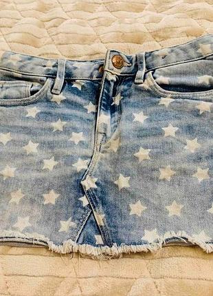 Юбка джинс на девочку.