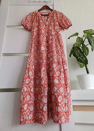 Платье хлопковое 52 на 121