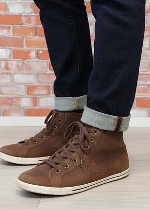 Женские кроссовки, осенние ботинки,натуральные кеды converse p.38-39