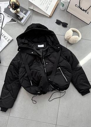 Жіноча трендова тепла куртка