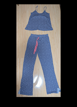 Вискозная пижамка с сетевым р.s