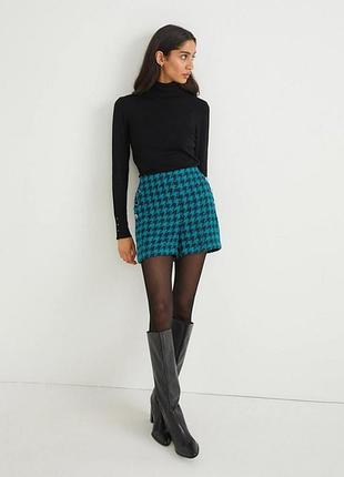 Шорти теплі твідові класичні шорти c&a premium 44