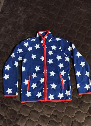 Флисовая кофта 134-140р.