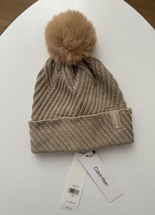 Шапка на флісі calvin klein