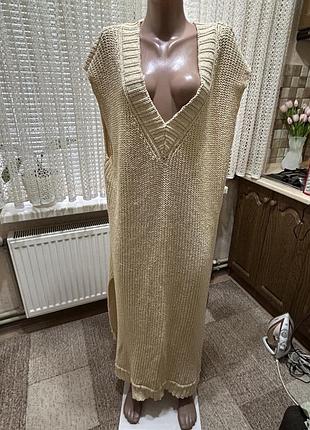 Жилет h&m длинный