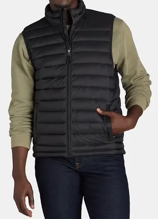 Теплий жилет  ozark trail usa mens puffer vest rich black size м ( 38-40) . l (42-44)