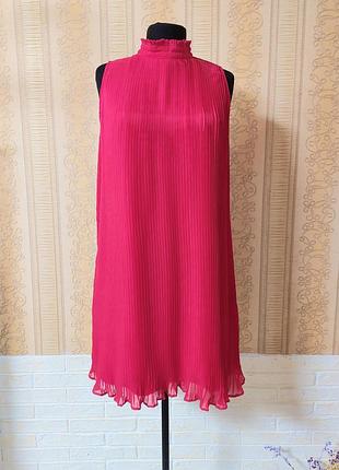 Женское вечернее платье плиссе