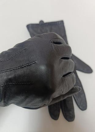 Элегантные женские варежки от marks &amp; spencer, изготовленные из 100% натуральной кожи, размер м.